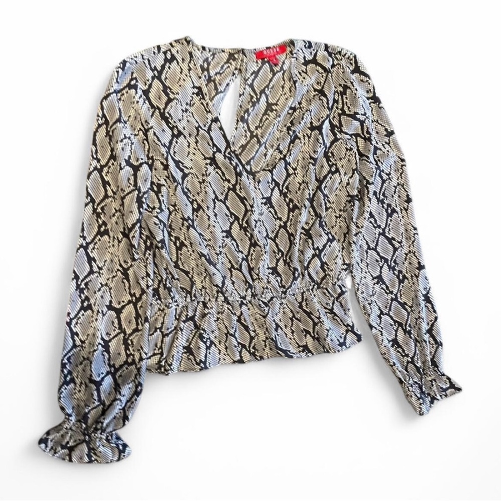 Guess Snake Skin Women's Blouse